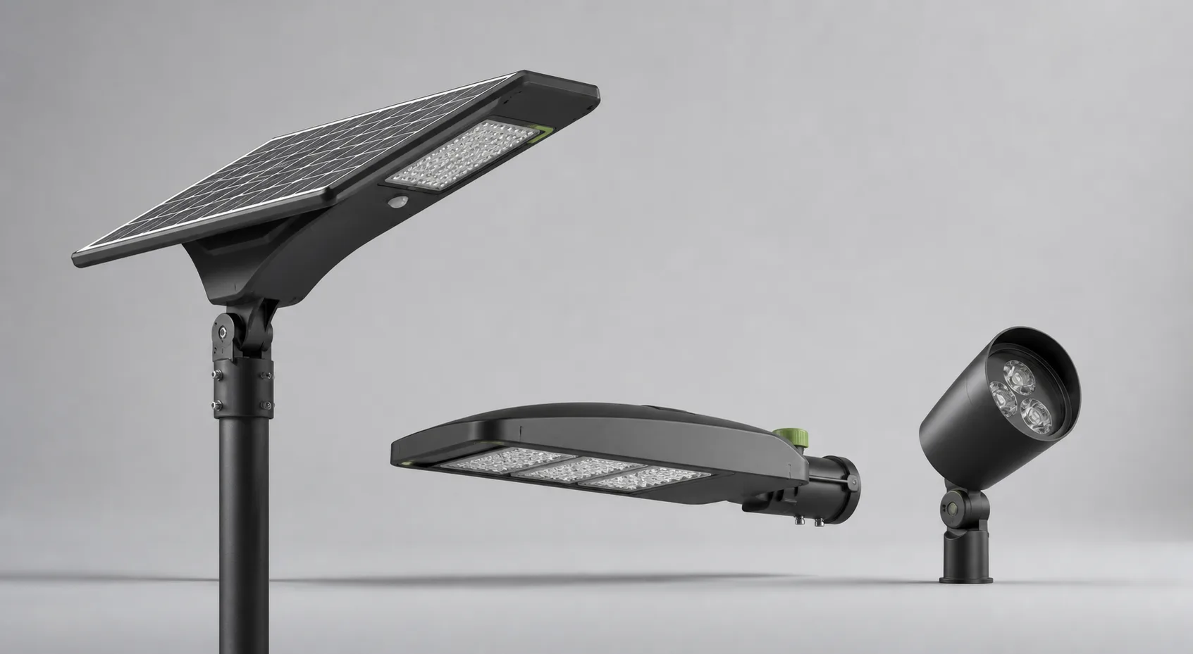 ATLAS All-in-One Solar Street Light product view